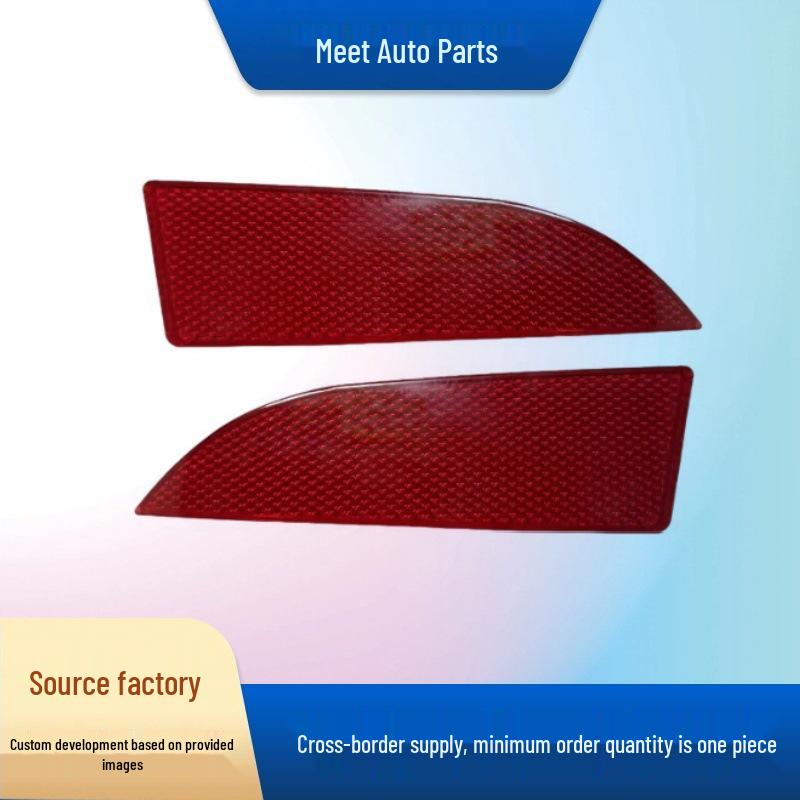 

BMW X3 E83 LCI Reflective Trim Strip for 07-10 Welcome Light, Part #63147162217 Right 63147162218 червоний