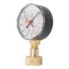 Water Pressure Gauge Aluminum Alloy Iron 0 to 200Psi Universal Water Pressure Test Gauge with 3/4