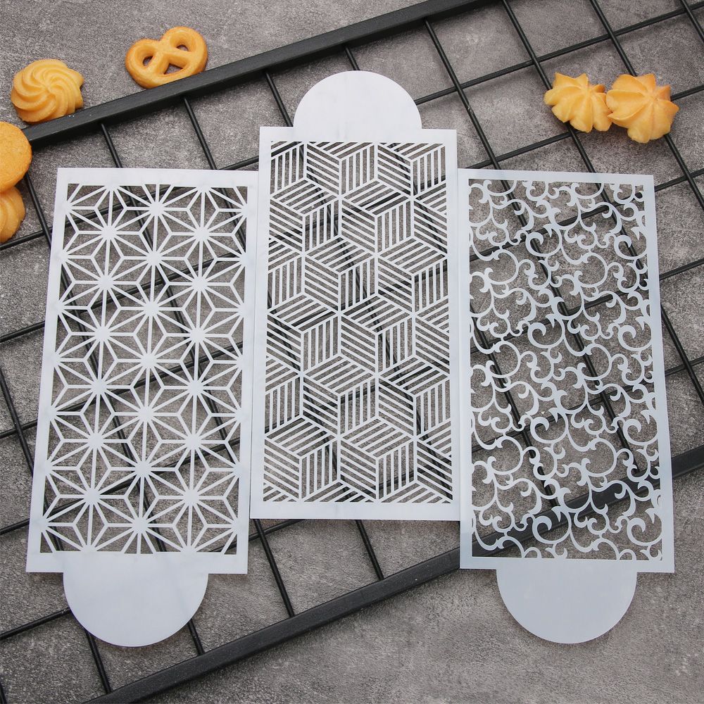 Tools Lace Border Bakeware Sugar Sieve Mold Baking Templates Cake Stencil Fondant Printing