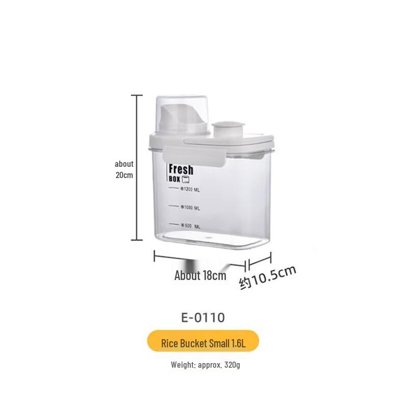 

SP SAUCE Airtight Food Storage Canister