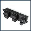 Power Window Switch, Driver Side Window Control Switch No.25401-EQ305 for Nissan X-Trail 2002-2007 Black, 1 Pc