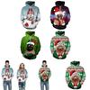Luxuriously Comfortable Men Women Christmas Hoodie With Snowman 3d Print Design