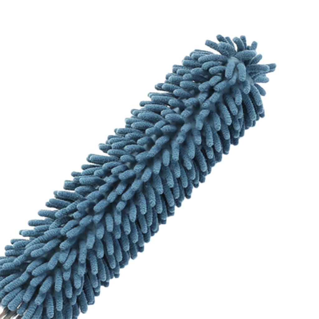 Hand Duster Detachable Washable Chenille Stainless Steel Extendable Cleaning Hand Duster for Home