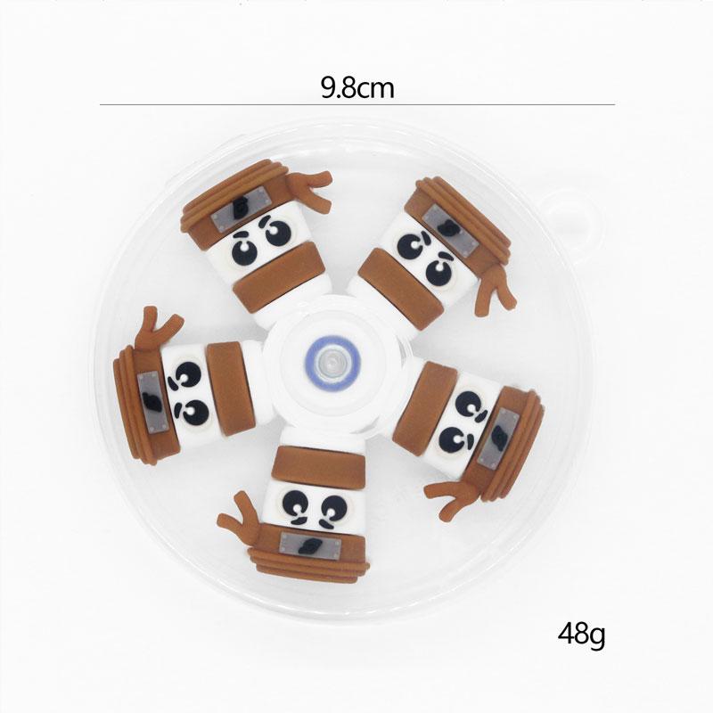 Italian Brainrot Hand Spinner Toy Tungtung Sahur Tralalero Tralala Capuchinoassassino Spinner Top Antistress Fidget Gyro Toy