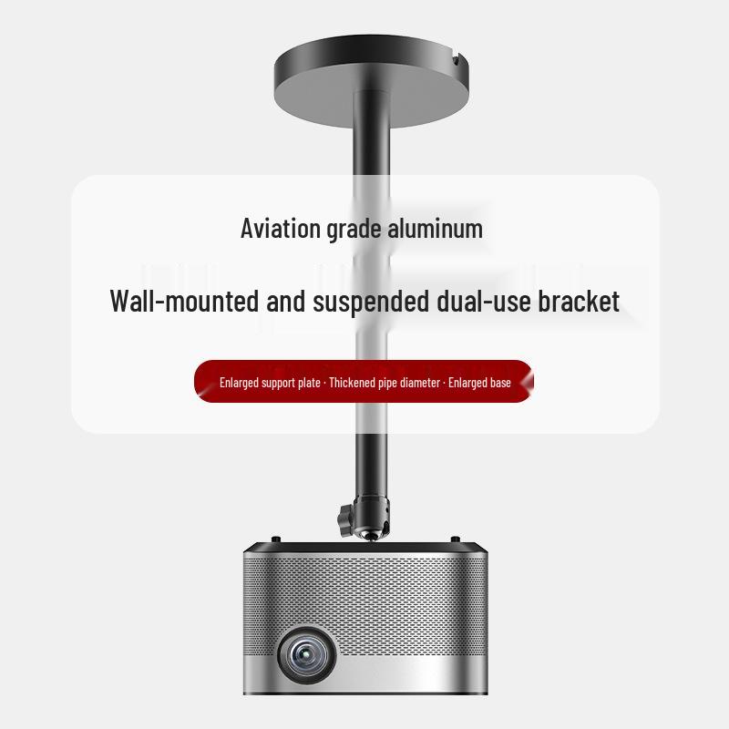 Universal Adjustable Aluminum Projector Ceiling/Wall Mount with Telescopic Arm and Ball Head