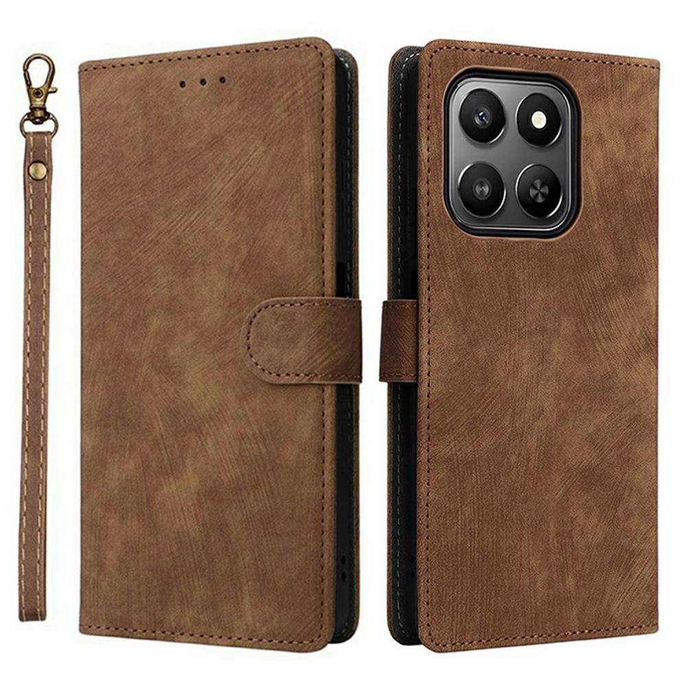 For Honor 400 Smart Case Wallet RFID Blocking PU Leather Phone Cover Stand with Strap