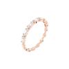 Vittore Olive Cut Crystal Ring Women Ring Rose-Gold 5366573+5366583+5351769