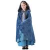 Halloween Children's Elf Princess Costume Dress Cape Set Medieval Court Dress