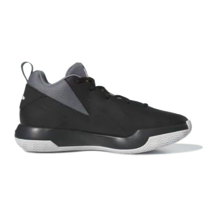 Adidas Cross Em Up Select J Black White Grey Kids Sneakers Core-Black Cloud-White Grey-Three IE9255