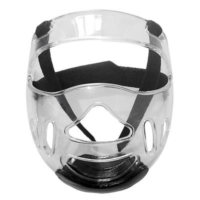 Detachable Helmets Cover Taekwondo Protection Protective Mask Head Protector Taekwondo Face Shield Clear Mask Enduring