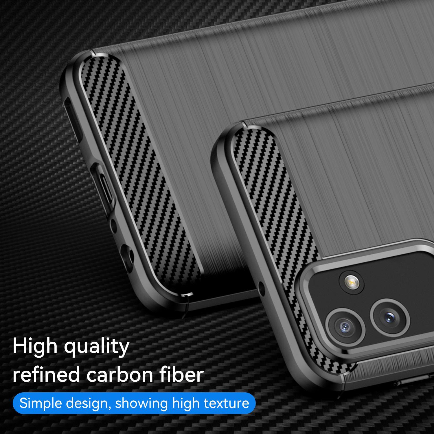 

For Samsung Galaxy M13 5G/A13 4G/A13 5G/A04s 4G (164.7 x 76.7 x 9.1 mm) TPU Phone Case Black