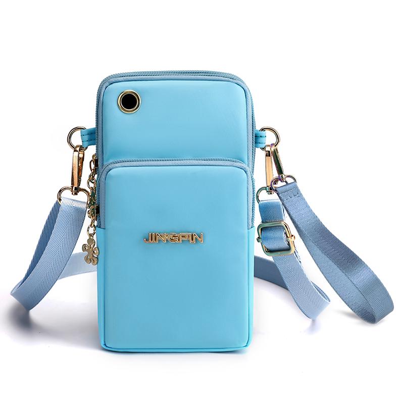 Damen Sommer 2025 Crossbody Mini-Tasche: Modische Handy-, Münz- & Handgelenk-Geldbörse