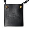 Used Valentino GaravaniShoulder Bag Black Leather Women