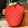 Large Strawberry Plush Pillow For Girls Ins Style Fruit Cushion Toy