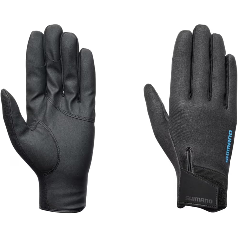 Shimano Titanium Alpha Gloves GL-052Y Black XL Lightweight Breathable Fishing Gear