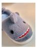 Children's Anti-Slip Cartoon Shark Slippers – Comfortable, Warm Cotton Parent-Child Slippers for Girls