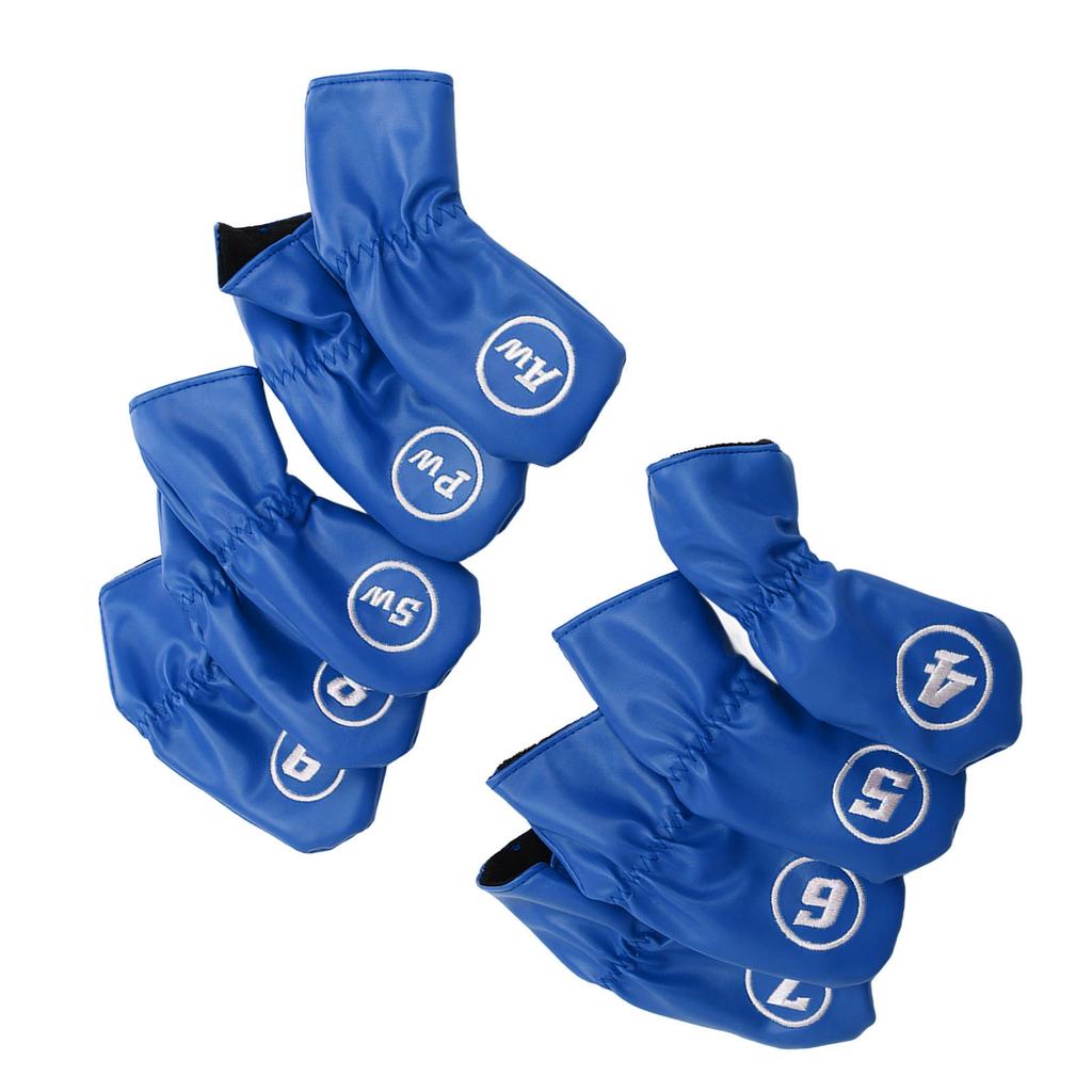 9Pcs Iron Head Cov s PU Wat proof Headcov s for Right Left Handed Lov s