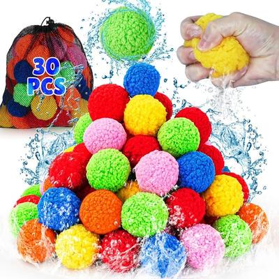 Wiederverwendbare Wasserballons für Kinder Outdoor-Spielzeug Spiele, Sommer-Pool-Spielzeug Wasserspiel Spritzbälle für Hinterhof Rasen Strand