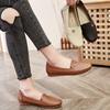 Ladies' Casual Shoes, Anti Slip Soft Soled Shallow Mouth Loafers, Spring and Summer Styles, Lightweight and Comfortable Flat Shoes for One Foot