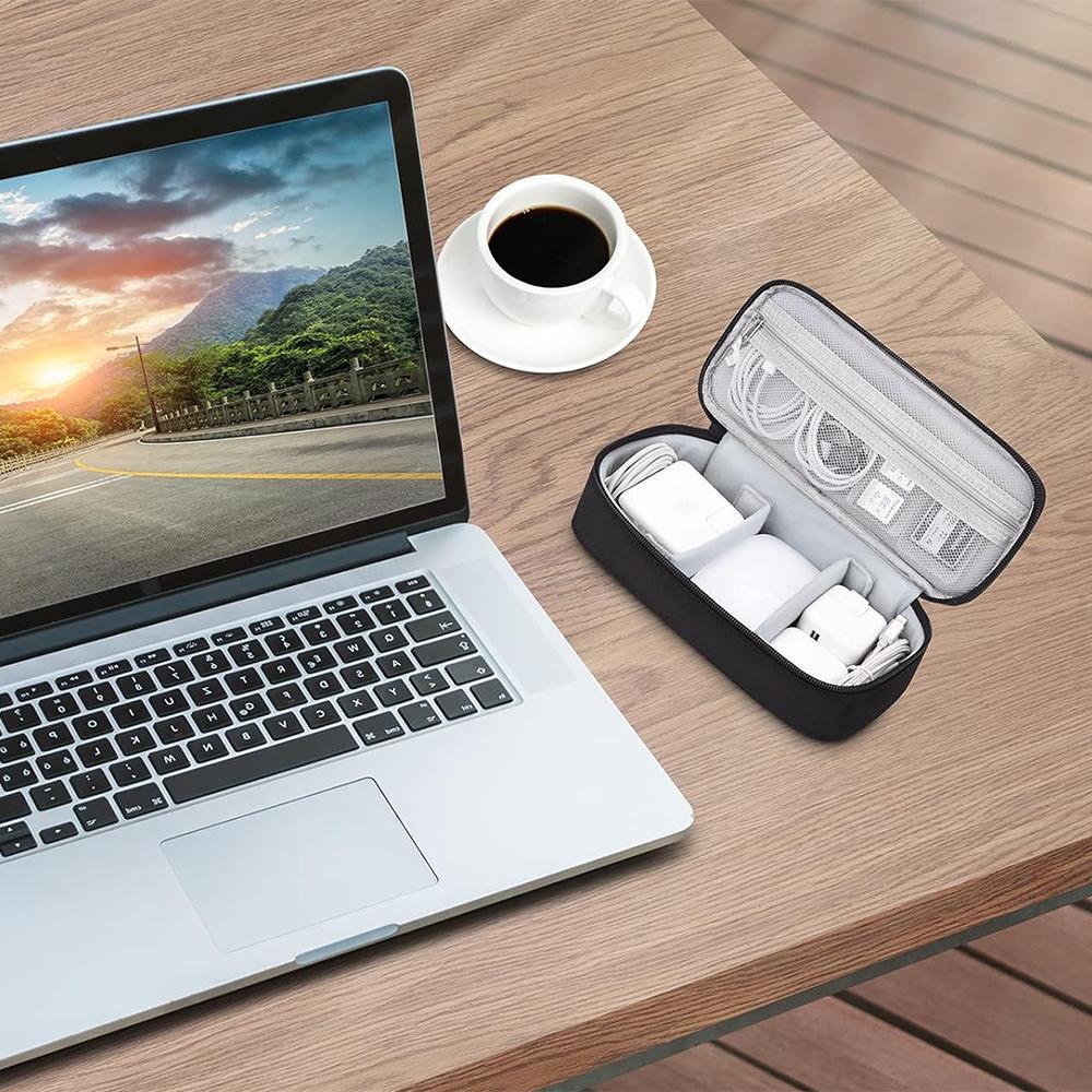 Data Cable Storage Bag, Travel Cable Sorting Bag,Electronic Accessories,Equipment Suitcase,Waterproof Cable Portable Storage Bag