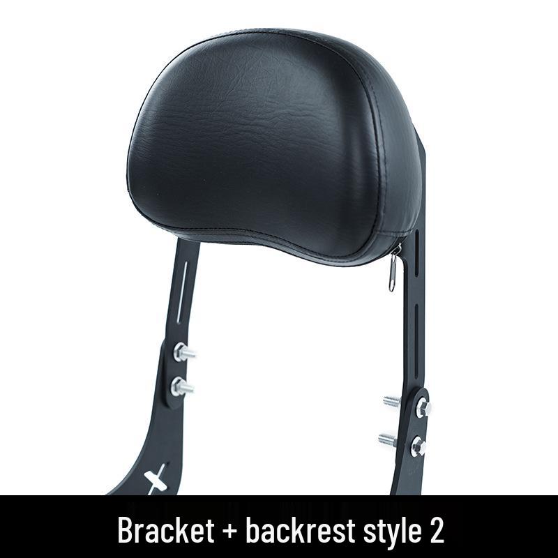 Retro Rear Backrest & Anti-Fall Guard for Qianjiang Flash 300S Motorcycle