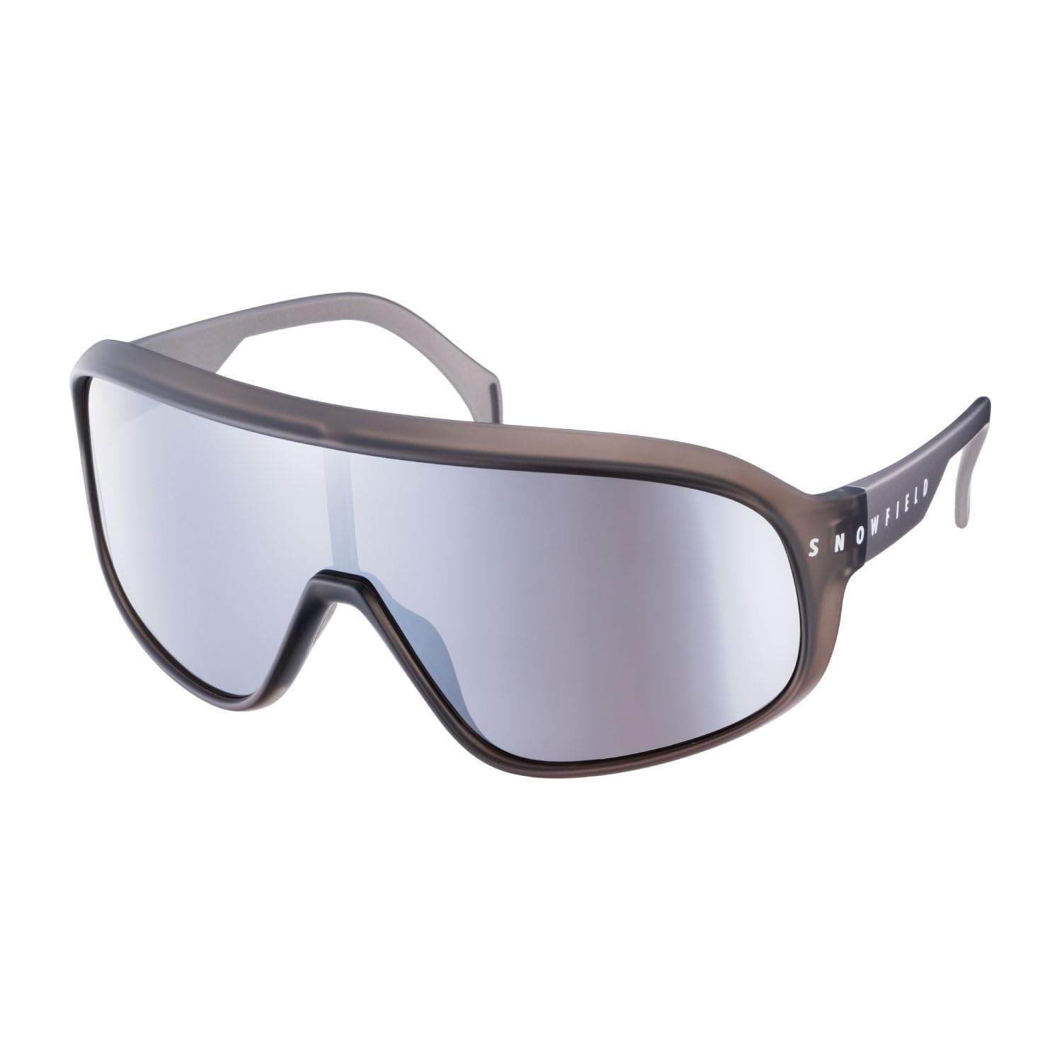 

Swans SNOWFIELD F3 MGMR Polarized Silver Mirror Matte Gunmetal SF-11 Sunglasses, чорний