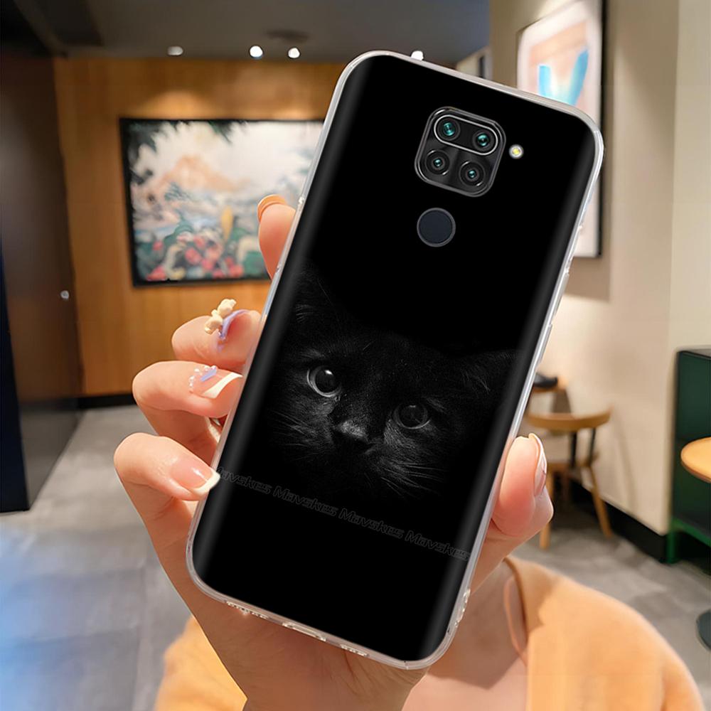 Phone Case For Xiaomi Redmi Note 9 Case Cat Panda Full Protection Silicone Back Cover For Redmi Note 9 Note9 Cases Fundas Coque