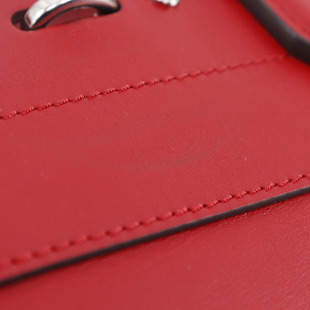 Louis Vuitton City Steamer PM Handbag M51030 2WAYShoulder Rouge Red Calfskin Women Used