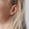 Gold Color Jewelry Classic Stainless Steel Silver Color Small Ball Earrings Ear Stud Stud Earrings
