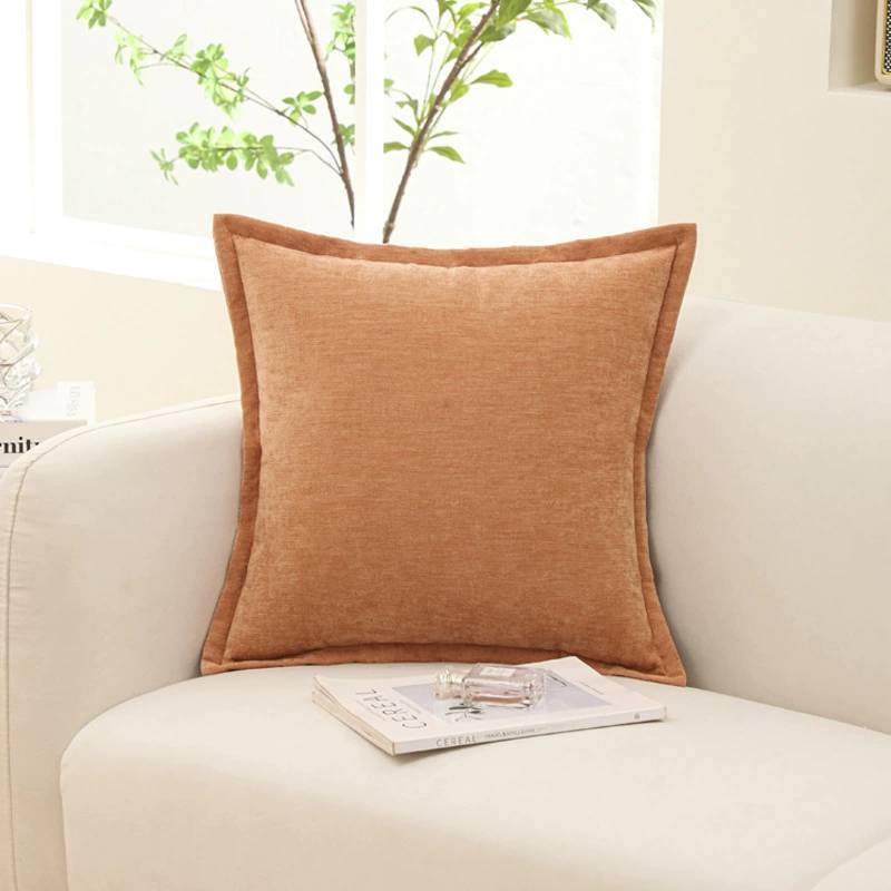 Solid Simple Color Pillow Cover Suitable For Daily Living Room Decoration Sofa