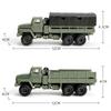 1/72 Military Weapons Toy Army Kraz-260 Truck Camion Armored Vehicles Tank Self-Propelled Gun Car Assemble Puzzle Model Toys