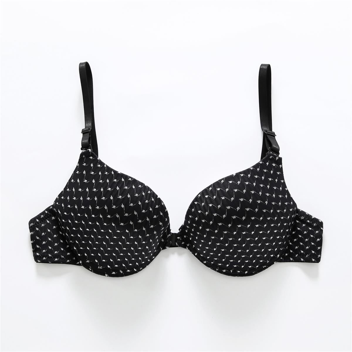 

Нижнее белье на пуговицах спереди, женский красивый бюстгальтер с пуш-ап сзади, бюстгальтер больших размеров, женский проводной топ, сексуальный бюстгальтер с открытой спиной, удобное нижнее белье 70A