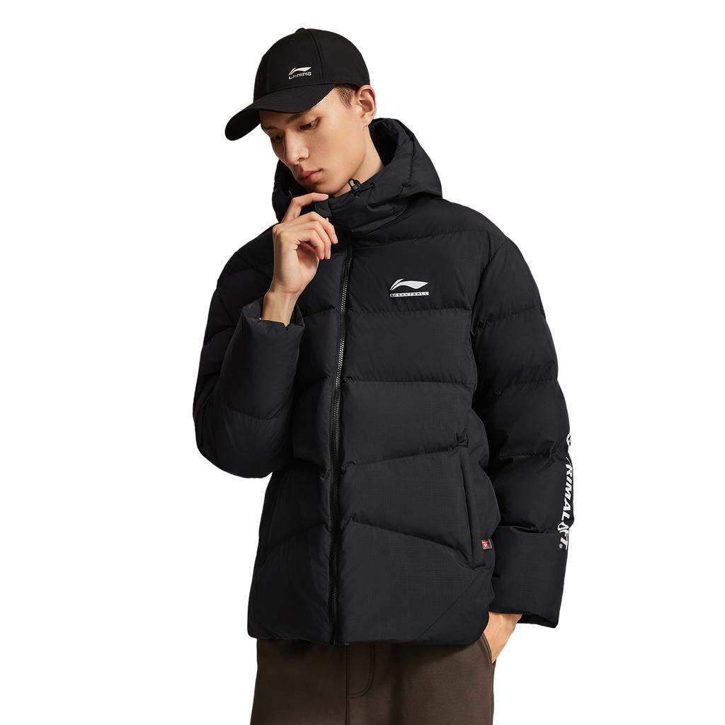 Li Ning CBA Collection Puffer Jackets Men's Hooded Moderate Other AJMV069-1