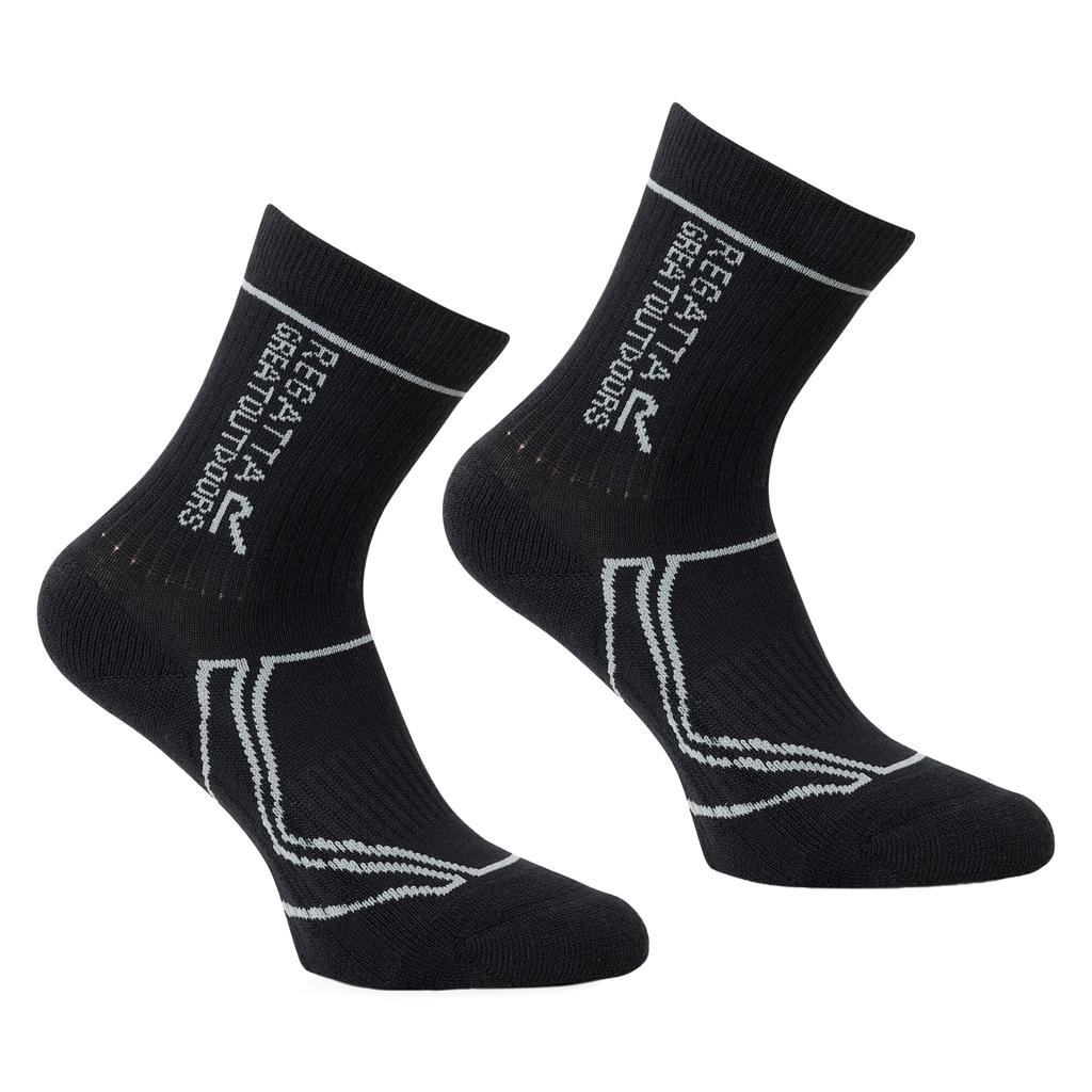 Regatta Great Outdoors Childrens/Kids 2 Season Coolmax Trek & Trail Socks
