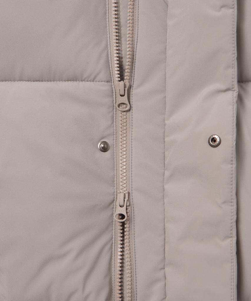 Musinsa Standard Daily Puffer Hooded Short Padded Jacket [Light Beige]