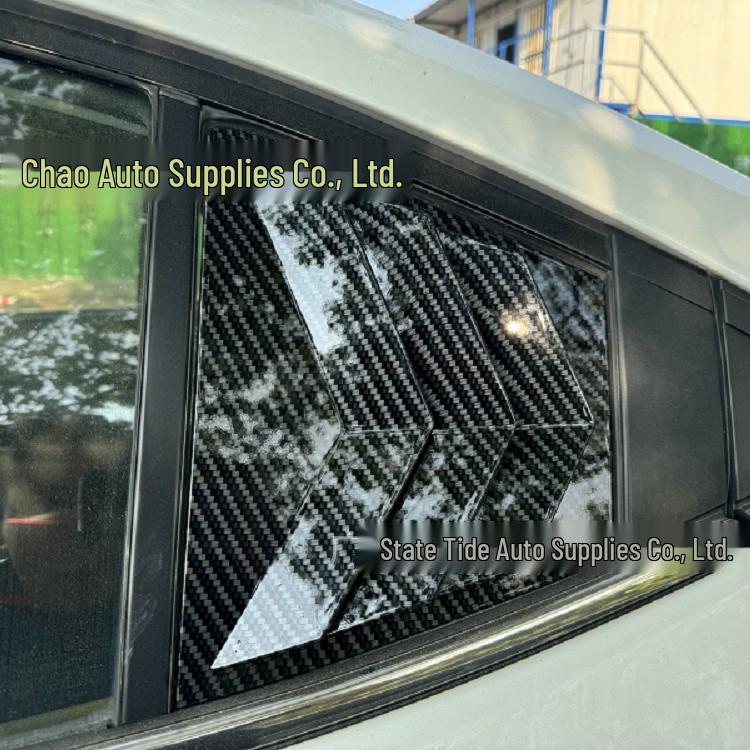 Honda Lingpai 13-25 Carbon Fiber Triangular Window Louvers - Modified Exterior Decorative Part