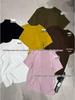 Xiao Wang's Spring Korean Plus Size Casual Crew Neck Short Sleeve T-shirt