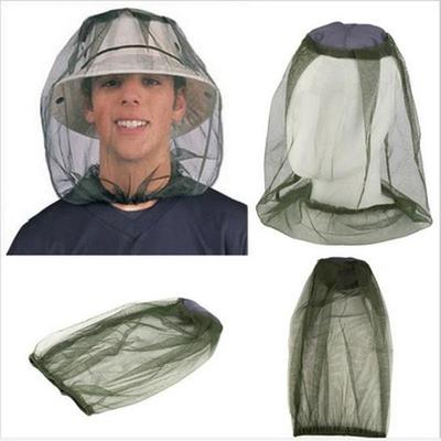 Rede Mosquiteira de Insetos Malha Rosto Pesca Caça Acampamento ao Ar Livre Chapéu Protetor Boné Máscara Facial de Pesca Proteção Solar Rosto Boné Daiwa