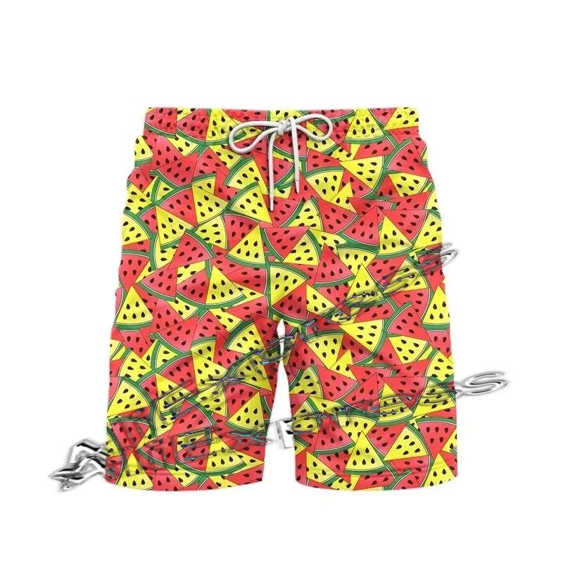 Summer Men's Lightweight Breathable 3D Printed Beach Shorts Summer Casual Swimwear for Outdoor Activities
