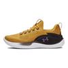 Under Armour Flow Dynamic Vergoldetes Gelb Herren-Sneakers Schwarz Retro-Lila 3026106-700