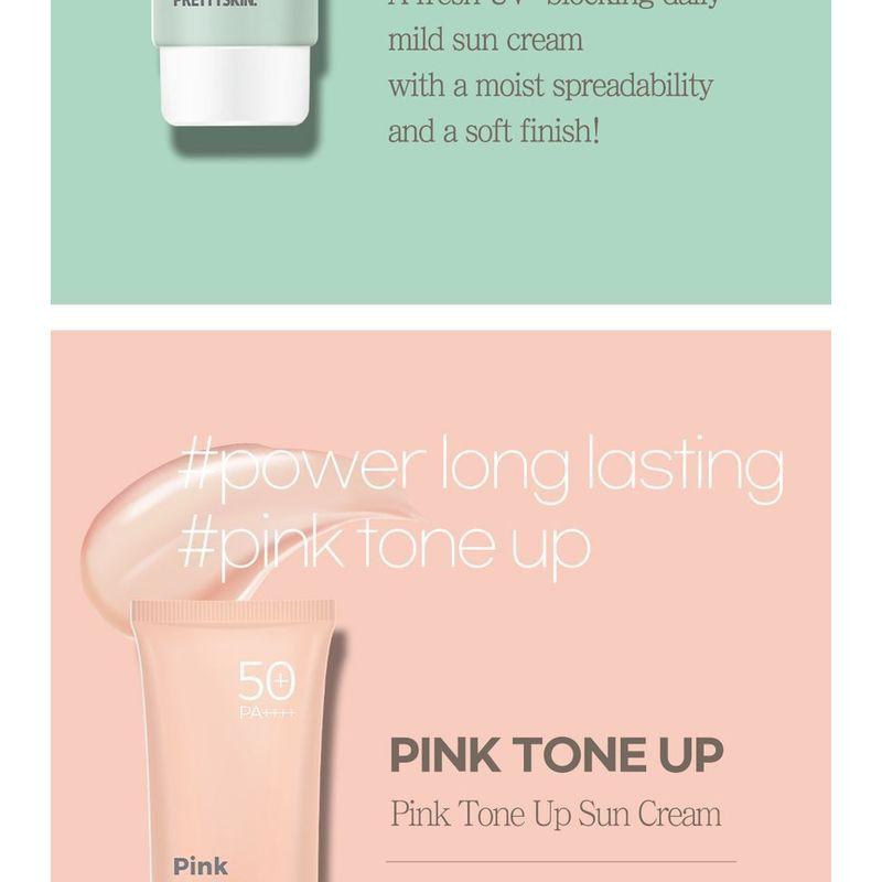 Pretty Skin - Sun Cream - 4 Types