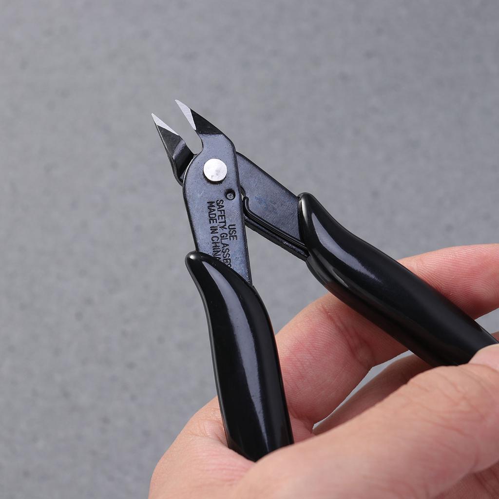 1 Pc Handheld 5 Inch Diagonal Cutters Short Jaw Soft Handle Side Snips Nippers Wire Cable Cutter