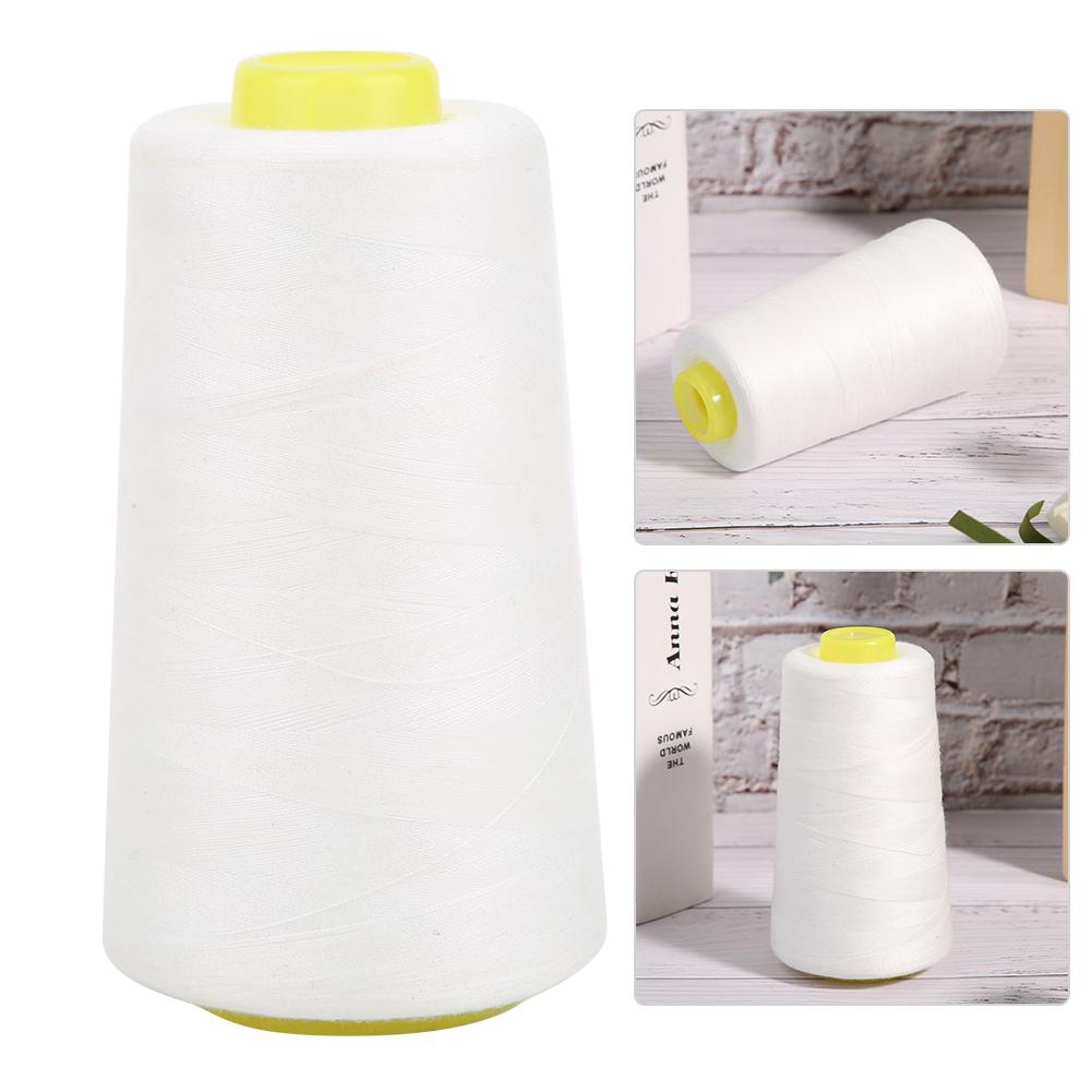 4PCS High Grade Polyester Thrd Sewing NaMachine Accessories Needle Thrd 3000 Yards for Clothes(Black )