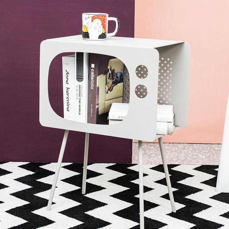 Acrylic Narrow Luxury Couch Console Table Hallway European Bedside Corner Table Lobby Night Coiffeuse Entrance Furniture YX50CT