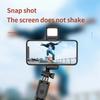 3In1 Bluetooth Selfie Tripod with Fill Light Shutter Remote Portable Foldable Monopod for iPhone Smart Phone