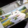 Moomin Theme Mouse Pad, Non Slip Rubber Base, Multifunctional Office & Home Decor, Perfect for Workspace Personalization.