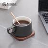 Nanshan Zen Black Ceramic Coffee & Tea Cup Set
