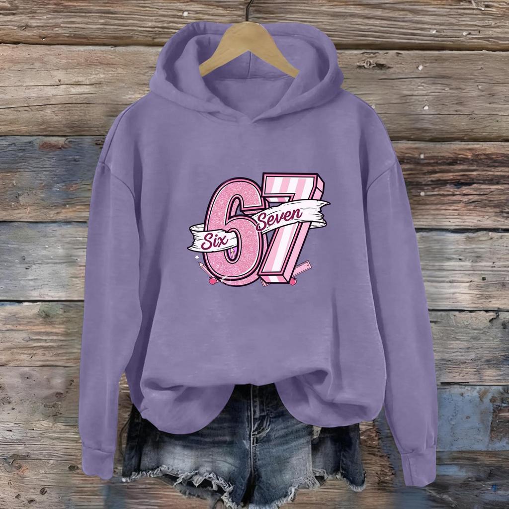 Women's Fashion Daily Versatile Casual Sweatshirts Long Sleeve Hooded Top Sweatshirts