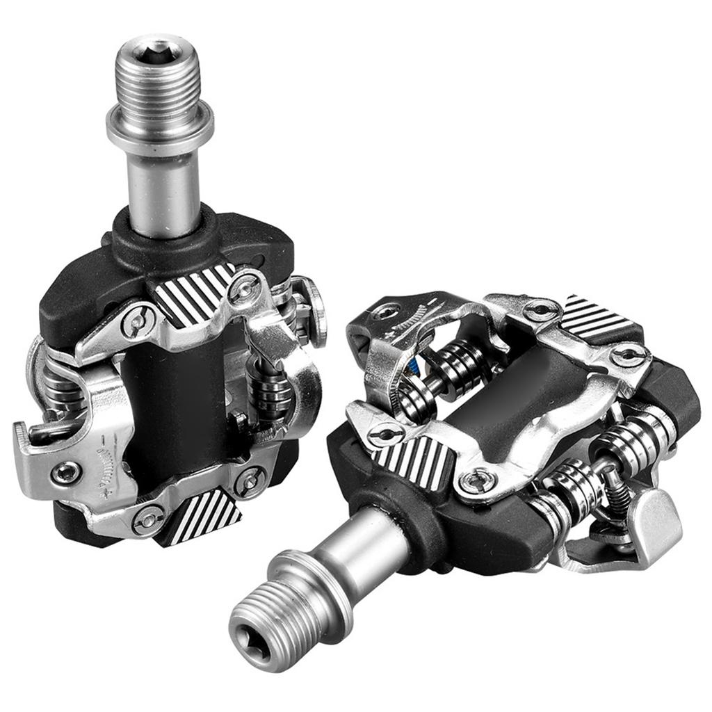 Mountain Bike Pedals Sealed Bearing Clipless Pedals Lightweight Dual Platform SPD Pedal 9 16 Inch for Mountain Bike