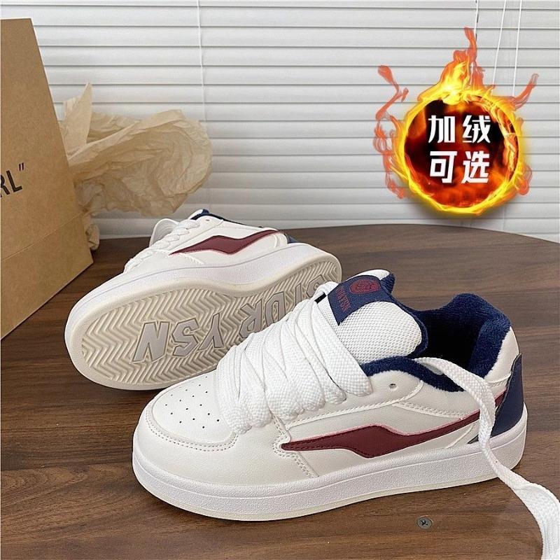 

бархатные хлопковые туфли ретро платформа универсальные туфли-хлебцы трендовые зимние новые теплые повседневные кеды 40